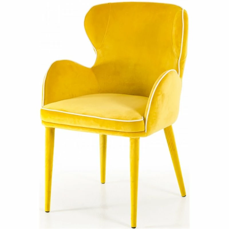Cheapest ⭐ Benjara 33 Inch Wingback Dining Chair With High Curvy Arms- Yellow Fabric ❤️ 3 Cheapest ⭐ Benjara 33 Inch Wingback Dining Chair With High Curvy Arms- Yellow Fabric ❤️