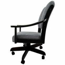 Promo ❤️ Tobias Designs Casa 37" Swivel Wood Dining Caster Chair In Blended Gray ✨ 7 Promo ❤️ Tobias Designs Casa 37" Swivel Wood Dining Caster Chair In Blended Gray ✨ -Cheap Office Chairs Store 2209882 2 L