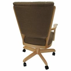 Best Pirce 🛒 Tobias Designs Classic Caster 37" Wood Dining Chair In Negev Brown/Natural Oak ✔️ 6 Best Pirce 🛒 Tobias Designs Classic Caster 37" Wood Dining Chair In Negev Brown/Natural Oak ✔️ -Cheap Office Chairs Store 2209918 1 L