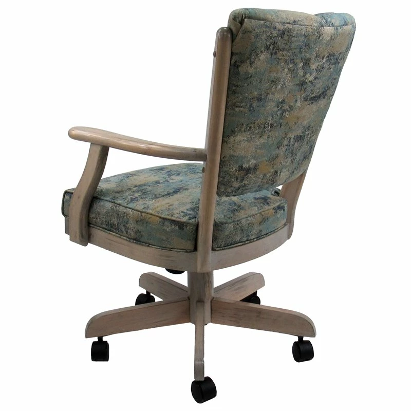 Coupon ๐ Tobias Designs Classic Caster 37" Wood Dining Chair On Wheels In Poet Sky Blue ๐งจ 4 Coupon ๐ Tobias Designs Classic Caster 37" Wood Dining Chair On Wheels In Poet Sky Blue ๐งจ - Image 2