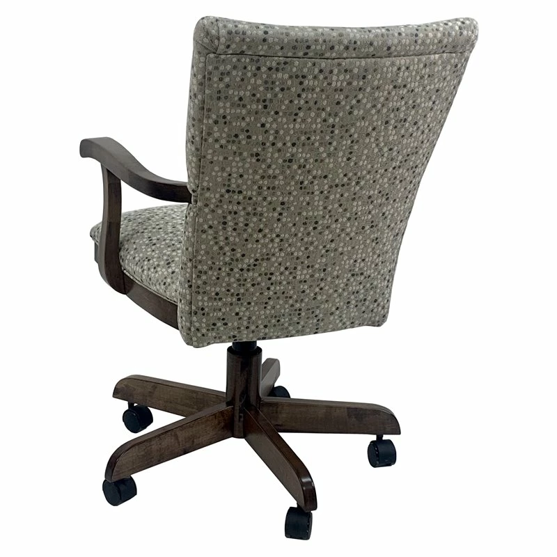 Coupon ๐ Tobias Designs Mango 37" Wood Caster Chair With Wheels In Spring Mix Gray ๐งจ 4 Coupon ๐ Tobias Designs Mango 37" Wood Caster Chair With Wheels In Spring Mix Gray ๐งจ - Image 2