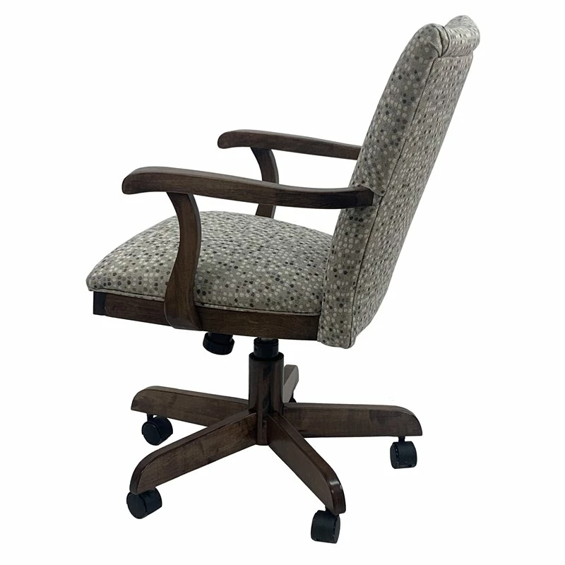 Coupon ๐ Tobias Designs Mango 37" Wood Caster Chair With Wheels In Spring Mix Gray ๐งจ 5 Coupon ๐ Tobias Designs Mango 37" Wood Caster Chair With Wheels In Spring Mix Gray ๐งจ - Image 3