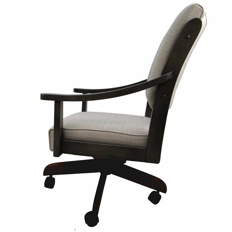 Best Sale 😀 Tobias Designs Casa 37" Swivel Wood Dining Caster Chair In Sandstone 👏 4 Best Sale 😀 Tobias Designs Casa 37" Swivel Wood Dining Caster Chair In Sandstone 👏 - Image 2