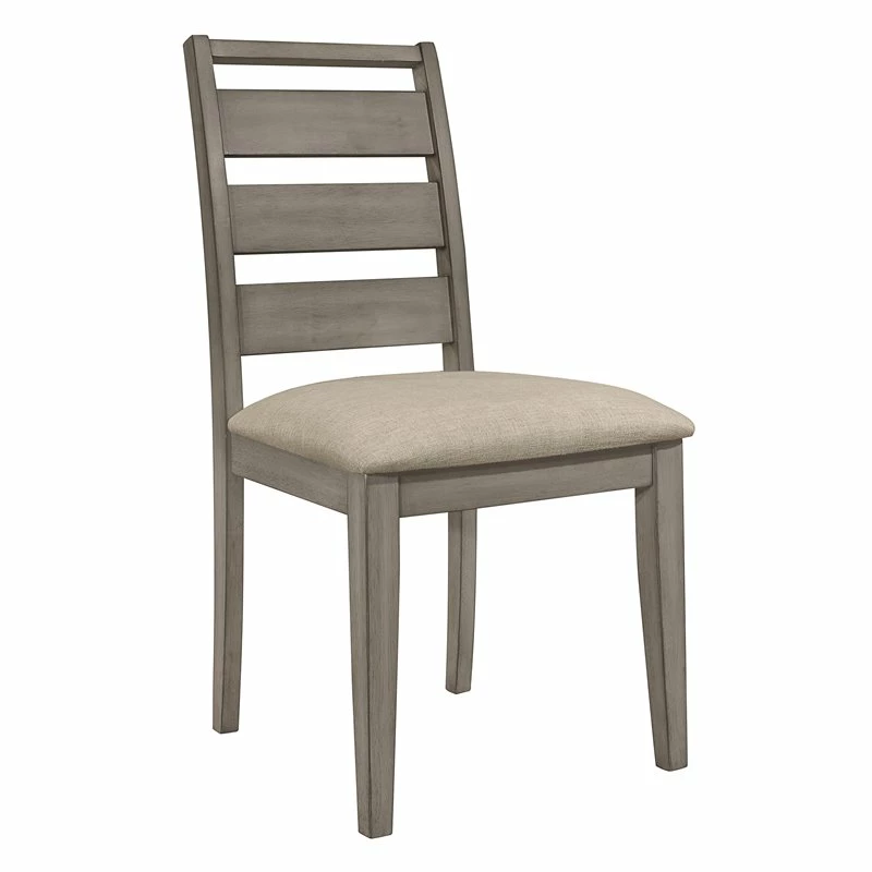 Best deal 👍 Lexicon Bainbridge 19.5" Wood Dining Room Side Chair In Gray (Set Of 2) 😀 5 Best deal 👍 Lexicon Bainbridge 19.5" Wood Dining Room Side Chair In Gray (Set Of 2) 😀 - Image 3