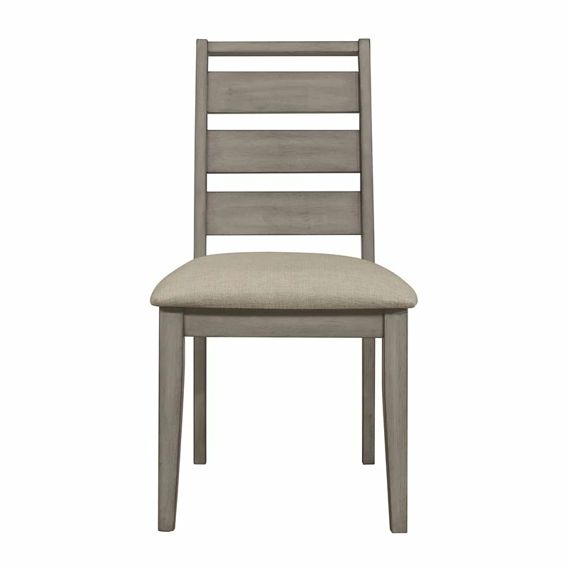 Best deal 👍 Lexicon Bainbridge 19.5" Wood Dining Room Side Chair In Gray (Set Of 2) 😀 6 Best deal 👍 Lexicon Bainbridge 19.5" Wood Dining Room Side Chair In Gray (Set Of 2) 😀 - Image 4