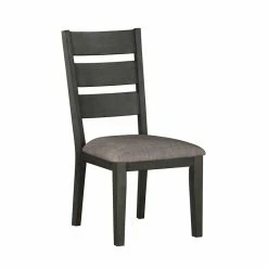 Top 10 👏 Lexicon Baresford 20" Wood Dining Room Side Chair In Gray (Set Of 2) 👍 -Cheap Office Chairs Store 2211942 2 L