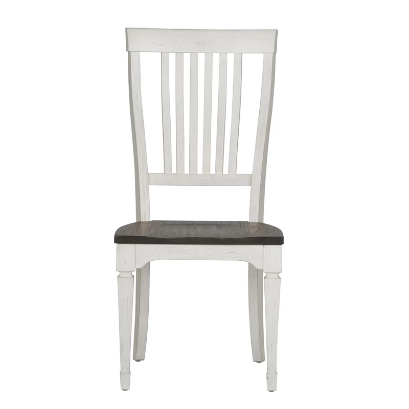 Deals ⭐ Liberty Furniture Allyson Park White Slat Back Side Chair (RTA)-Set Of 2 ✨ 5 Deals ⭐ Liberty Furniture Allyson Park White Slat Back Side Chair (RTA)-Set Of 2 ✨ - Image 3