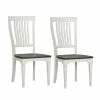 Deals ⭐ Liberty Furniture Allyson Park White Slat Back Side Chair (RTA)-Set Of 2 ✨ -Cheap Office Chairs Store 2215323 3 L