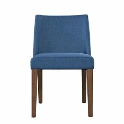 Budget 💯 Liberty Furniture Space Savers Medium Brown Nido Chair - Blue (RTA)-Set Of 2 ❤️ -Cheap Office Chairs Store 2215326 2 L