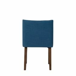 Budget 💯 Liberty Furniture Space Savers Medium Brown Nido Chair - Blue (RTA)-Set Of 2 ❤️ -Cheap Office Chairs Store 2215326 7 L
