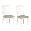 Best reviews of 🌟 Liberty Furniture 🌞 Summer House White Slat Back Side Chair (RTA)-Set Of 2 ⭐ -Cheap Office Chairs Store 2215347 5 L