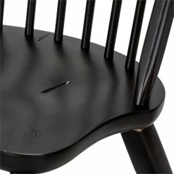 Best Sale 🧨 Liberty Furniture Treasures Bow Back Side Chair - Black-Set Of 2 🤩 -Cheap Office Chairs Store 2215360 3 L