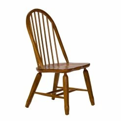 Coupon 😍 Liberty Furniture Treasures Medium Brown Bow Back Side Chair - Oak-Set Of 2 💯 -Cheap Office Chairs Store 2215361 5 L