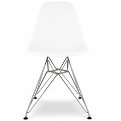 Budget 😉 Aron Living Tower 17" Plastic And Chrome Steel Dining Chair In White ⭐ 7 Budget 😉 Aron Living Tower 17" Plastic And Chrome Steel Dining Chair In White ⭐ -Cheap Office Chairs Store 2219170 1 L