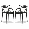Cheapest 🎁 Aron Living Monte 18" Mid-Century Plastic Dining Chairs In Black (Set Of 2) 🛒 2 Cheapest 🎁 Aron Living Monte 18" Mid-Century Plastic Dining Chairs In Black (Set Of 2) 🛒 -Cheap Office Chairs Store 2219220 L