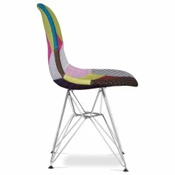 Wholesale 😀 Aron Living Tower 17" Mid-Century Cotton Dining Chair In Multi-Color 🎁 -Cheap Office Chairs Store 2219290 2 L