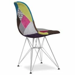 Wholesale 😀 Aron Living Tower 17" Mid-Century Cotton Dining Chair In Multi-Color 🎁 -Cheap Office Chairs Store 2219290 3 L