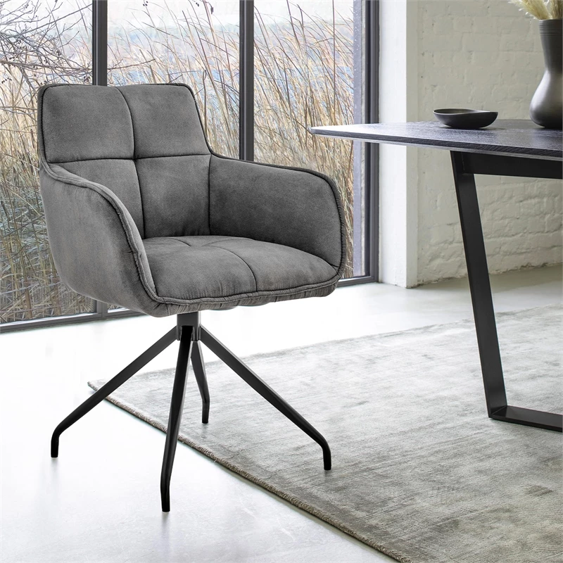 Best reviews of ๐ Armen Living Noah Dining Chair In Charcoal Fabric And Brushed Stainless Steel Finish ๐งจ 5 Best reviews of ๐ Armen Living Noah Dining Chair In Charcoal Fabric And Brushed Stainless Steel Finish ๐งจ - Image 3