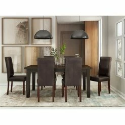 Deals 😉 Simpli Home Acadian Transitional Parson Dining Chair (Set Of 2) In Distressed Brown Faux Leather ✨ 11 Deals 😉 Simpli Home Acadian Transitional Parson Dining Chair (Set Of 2) In Distressed Brown Faux Leather ✨ -Cheap Office Chairs Store 2225494 1 L