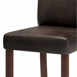 Deals 😉 Simpli Home Acadian Transitional Parson Dining Chair (Set Of 2) In Distressed Brown Faux Leather ✨ 12 Deals 😉 Simpli Home Acadian Transitional Parson Dining Chair (Set Of 2) In Distressed Brown Faux Leather ✨ -Cheap Office Chairs Store 2225494 2 L