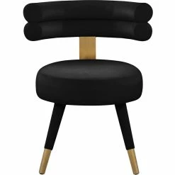 Cheap 😉 Meridian Furniture Fitzroy Black Velvet Dining Chair (Set Of 2) 🤩 13 Cheap 😉 Meridian Furniture Fitzroy Black Velvet Dining Chair (Set Of 2) 🤩 -Cheap Office Chairs Store 2229335 2 L