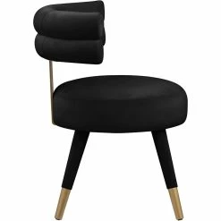 Cheap 😉 Meridian Furniture Fitzroy Black Velvet Dining Chair (Set Of 2) 🤩 15 Cheap 😉 Meridian Furniture Fitzroy Black Velvet Dining Chair (Set Of 2) 🤩 -Cheap Office Chairs Store 2229335 4 L