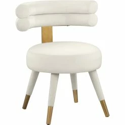 Wholesale ✔️ Meridian Furniture Fitzroy Cream Velvet Dining Chair (Set Of 2) ⌛ 13 Wholesale ✔️ Meridian Furniture Fitzroy Cream Velvet Dining Chair (Set Of 2) ⌛ -Cheap Office Chairs Store 2229336 3 L
