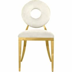 Outlet ๐ฏ Meridian Furniture Carousel Cream Velvet Dining Chair (Set Of 2) ๐ 15 Outlet ๐ฏ Meridian Furniture Carousel Cream Velvet Dining Chair (Set Of 2) ๐ -Cheap Office Chairs Store 2229357 4 L
