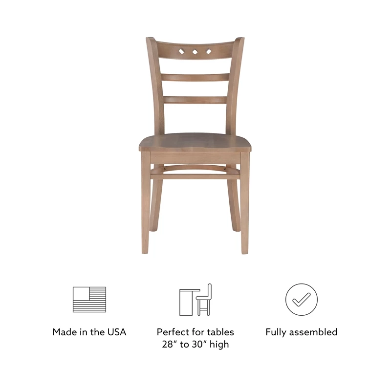 Best Sale โ Linon Sloan Solid Wood Commercial Grade Set Of Two Chairs In Natural ๐ 15 Best Sale โ Linon Sloan Solid Wood Commercial Grade Set Of Two Chairs In Natural ๐ - Image 13