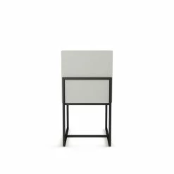 Wholesale ⭐ Amisco Derry Polyester And Metal Dining Chair In Light Gray/Black 😉 -Cheap Office Chairs Store 2257610 3 L