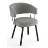 Wholesale 🔔 Amisco Corey Polyester And Metal Dining Chair In Heather Light Gray/Black 🥰 2 Wholesale 🔔 Amisco Corey Polyester And Metal Dining Chair In Heather Light Gray/Black 🥰 -Cheap Office Chairs Store 2257613 L