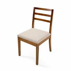 Best Pirce 👏 Herval 36" Ladder Back Upholstered Solid Wood Dining Chair In Oak (Set Of 2) 😍 12 Best Pirce 👏 Herval 36" Ladder Back Upholstered Solid Wood Dining Chair In Oak (Set Of 2) 😍 -Cheap Office Chairs Store 2267194 4 L
