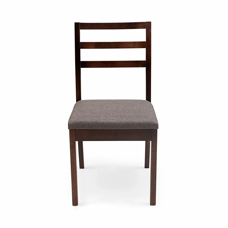 Best Pirce 🌟 Herval 36" Ladder Back Upholstered Solid Wood Dining Chair In Walnut (Set Of 2) ❤️ 5 Best Pirce 🌟 Herval 36" Ladder Back Upholstered Solid Wood Dining Chair In Walnut (Set Of 2) ❤️ - Image 3