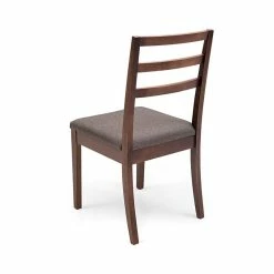 Best Pirce 🌟 Herval 36" Ladder Back Upholstered Solid Wood Dining Chair In Walnut (Set Of 2) ❤️ 11 Best Pirce 🌟 Herval 36" Ladder Back Upholstered Solid Wood Dining Chair In Walnut (Set Of 2) ❤️ -Cheap Office Chairs Store 2267195 4 L