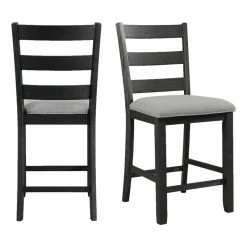 Top 10 😀 Picket House Furnishings Kona Counter Height Side Chair Set In Black ❤️