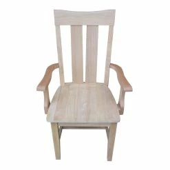 Deals ✨ International Concepts Ava Unfinished Wood Arm Chair 🔥 19 Deals ✨ International Concepts Ava Unfinished Wood Arm Chair 🔥 -Cheap Office Chairs Store 2273602 7 L