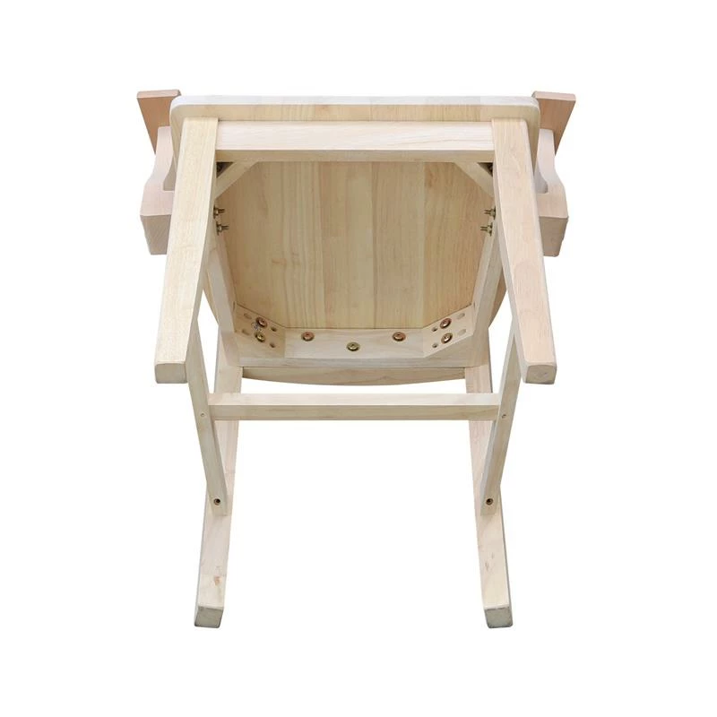 Deals ✨ International Concepts Ava Unfinished Wood Arm Chair 🔥 11 Deals ✨ International Concepts Ava Unfinished Wood Arm Chair 🔥 - Image 9