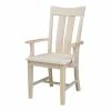 Deals ✨ International Concepts Ava Unfinished Wood Arm Chair 🔥 -Cheap Office Chairs Store 2273602 L
