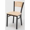 Best Pirce โค๏ธ KFI Furniture KFI Ladder Back Metal Cafe Chair - Natural ๐ 1 Best Pirce โค๏ธ KFI Furniture KFI Ladder Back Metal Cafe Chair - Natural ๐ -Cheap Office Chairs Store 2273945 L