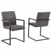 Buy 🛒 Best Master Furniture Bazely 2-piece Industrial Chic Faux Leather Side Chairs In Gray 🤩 1 Buy 🛒 Best Master Furniture Bazely 2-piece Industrial Chic Faux Leather Side Chairs In Gray 🤩 -Cheap Office Chairs Store 2278958 1 L