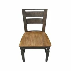 Best deal ✨ International Concepts Vista Solid Wood Ladderback Chair - Set Of 2 Chairs In Hickory/Washed Coal 👏 19 Best deal ✨ International Concepts Vista Solid Wood Ladderback Chair - Set Of 2 Chairs In Hickory/Washed Coal 👏 -Cheap Office Chairs Store 2297543 7 L