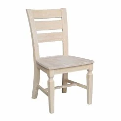New โ๏ธ International Concepts Vista Solid Wood Ladderback Chairs - Set Of 2 - Unfinished ๐ 13 New โ๏ธ International Concepts Vista Solid Wood Ladderback Chairs - Set Of 2 - Unfinished ๐ -Cheap Office Chairs Store 2297554 2 L
