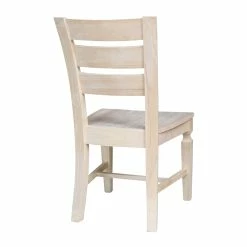 New โ๏ธ International Concepts Vista Solid Wood Ladderback Chairs - Set Of 2 - Unfinished ๐ 15 New โ๏ธ International Concepts Vista Solid Wood Ladderback Chairs - Set Of 2 - Unfinished ๐ -Cheap Office Chairs Store 2297554 4 L