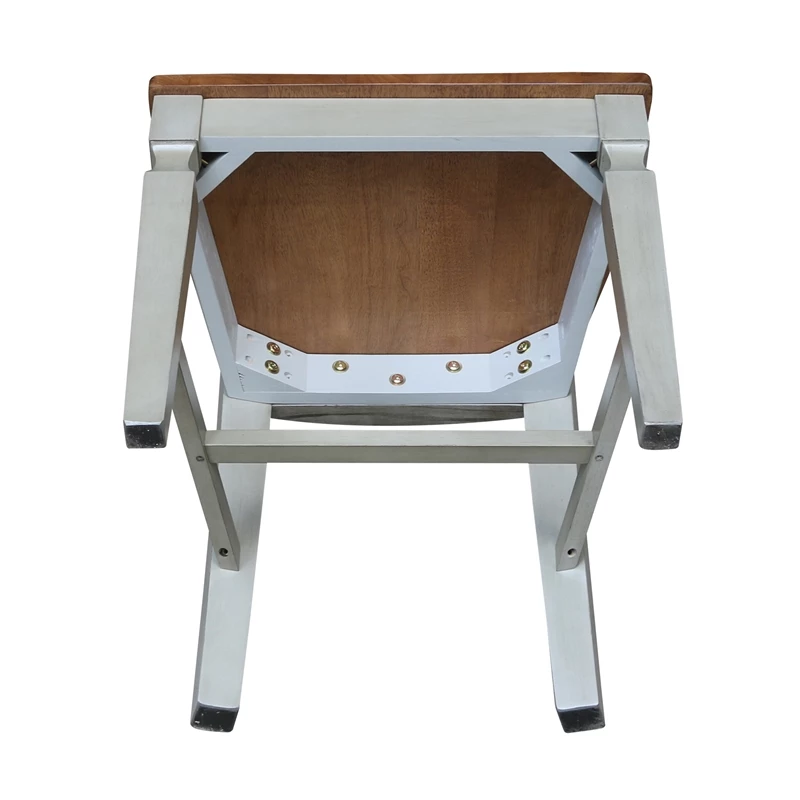 Best Pirce ๐คฉ International Concepts Vista Solid Wood Ladderback Chairs In Distressed Hickory/Stone - Set Of 2 ๐ 10 Best Pirce ๐คฉ International Concepts Vista Solid Wood Ladderback Chairs In Distressed Hickory/Stone - Set Of 2 ๐ - Image 8