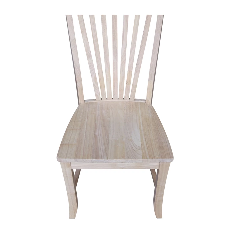Discount 😀 International Concepts Amanda Solid Wood Chairs - Set Of 2 - Unfinished 🎁 9 Discount 😀 International Concepts Amanda Solid Wood Chairs - Set Of 2 - Unfinished 🎁 - Image 7