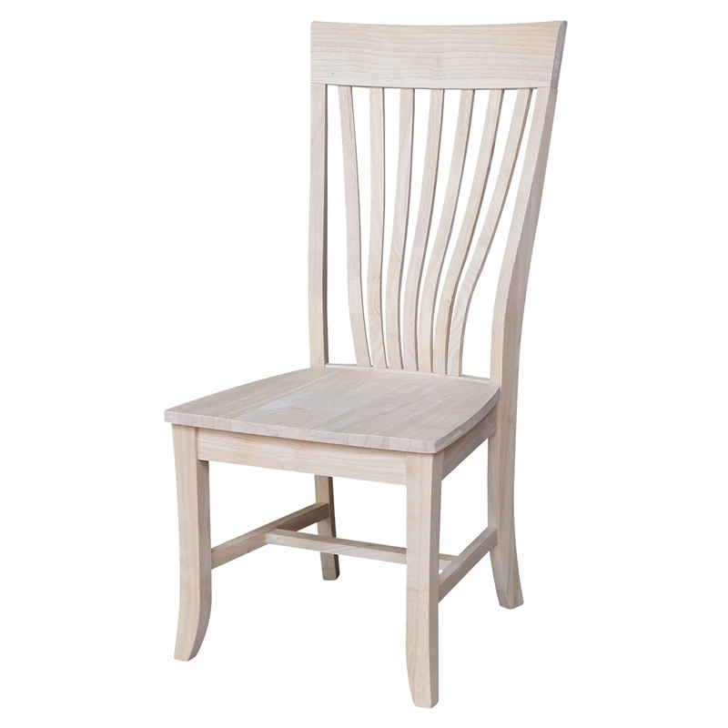 Discount 😀 International Concepts Amanda Solid Wood Chairs - Set Of 2 - Unfinished 🎁 3 Discount 😀 International Concepts Amanda Solid Wood Chairs - Set Of 2 - Unfinished 🎁