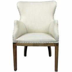 Best Pirce ๐ Moti Phil Arm Chair Upholstered In Natural Fabric With Nail Tape Trim โญ 7 Best Pirce ๐ Moti Phil Arm Chair Upholstered In Natural Fabric With Nail Tape Trim โญ -Cheap Office Chairs Store 2302799 4 L