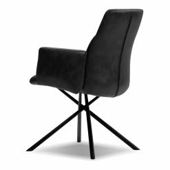 Brand new 🧨 Mobital Chavez Arm Chair Midnight Grey Leatherette- Black Legs 🧨 -Cheap Office Chairs Store 2309577 2 L