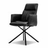 Brand new 🧨 Mobital Chavez Arm Chair Midnight Grey Leatherette- Black Legs 🧨 -Cheap Office Chairs Store 2309577 L