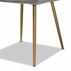Cheapest 💯 Bowery Hill Modern Gray And Gold Finished Metal 2-Piece Dining Chair Set 🎉 16 Cheapest 💯 Bowery Hill Modern Gray And Gold Finished Metal 2-Piece Dining Chair Set 🎉 -Cheap Office Chairs Store 2321461 6 L